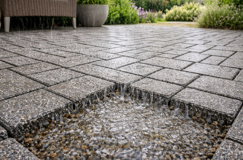 告別積水泥濘！透水鋪面地磚打造舒適又美觀的生活環境